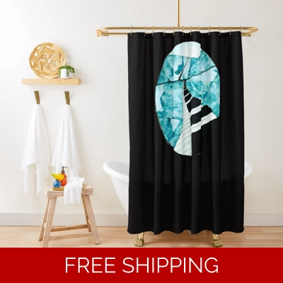 Le Studio Shower Curtain Black Piano Window Logo Le Studio Shower Curtain Black Piano Window Logo